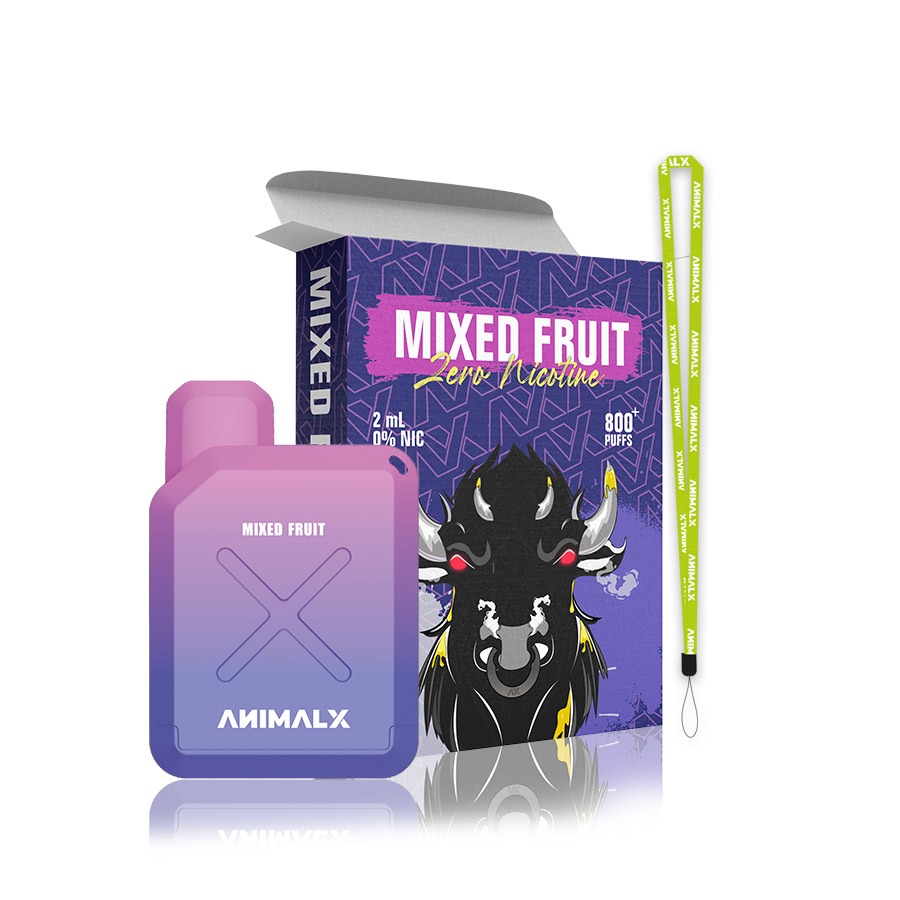 MIXED-FRUIT PODS DESECHABLE ANIMAL X